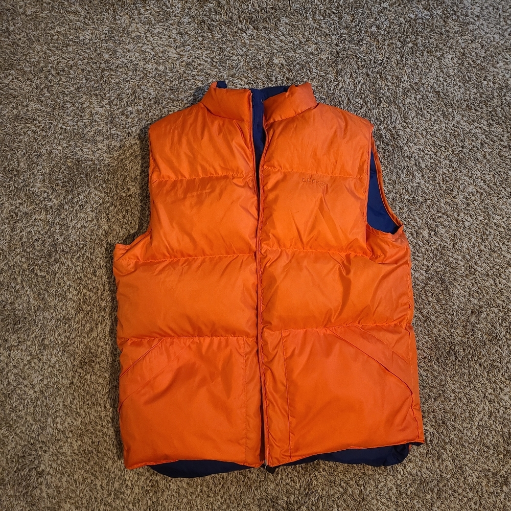 L.L. Bean Mens reversible vest